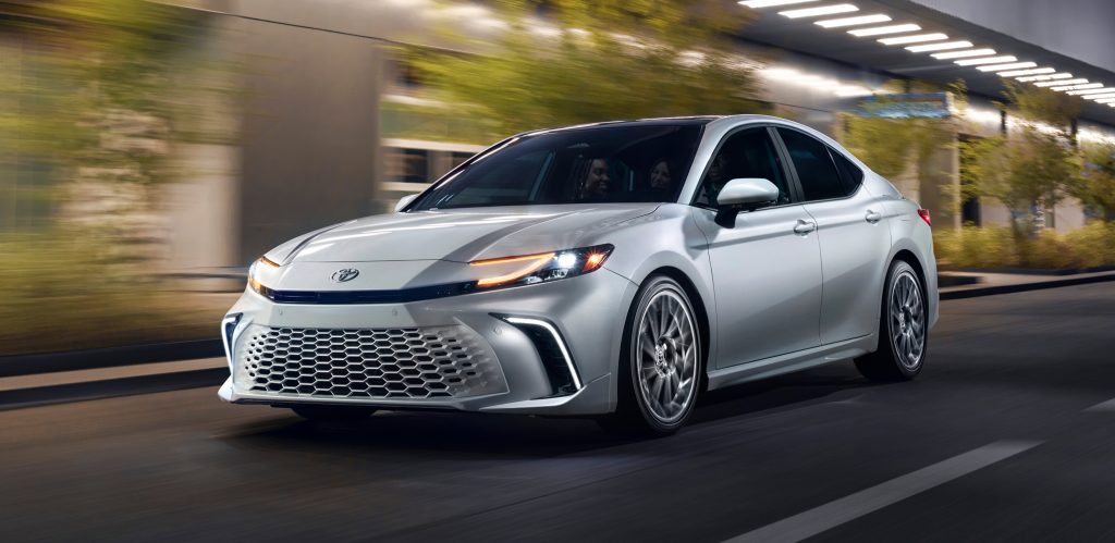 Exterior of a 2026 Toyota Camry